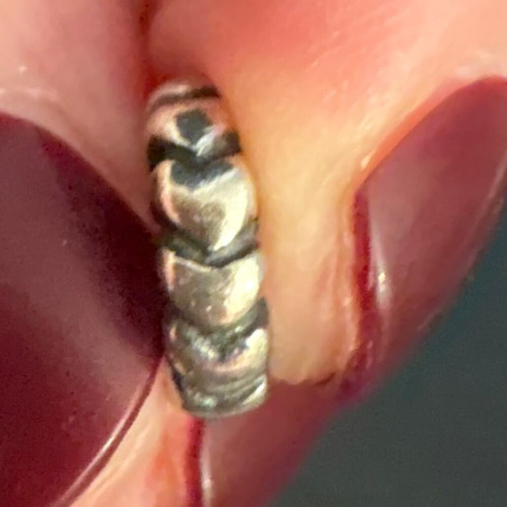 Pandora Sterling Silver Heart Spacer Charm